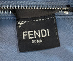 FENDI Iconic Peekaboo Small Woven Calfskin