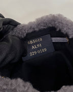 FENDI Shearling Mini Bucket Bag