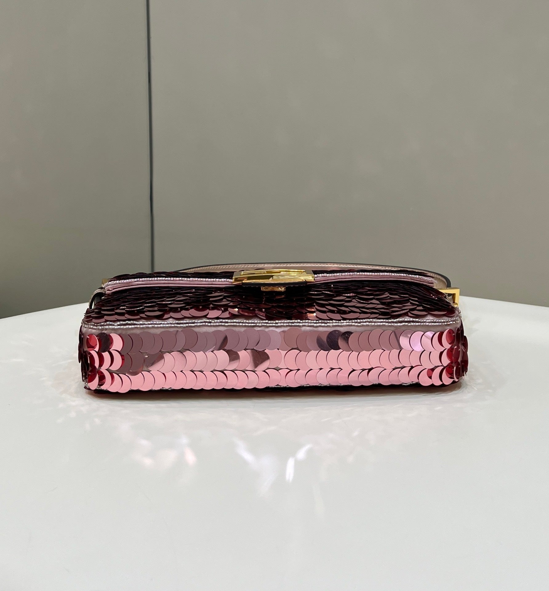 FENDI Sequin Baguette Underarm Bag
