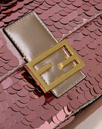 FENDI Sequin Baguette Underarm Bag