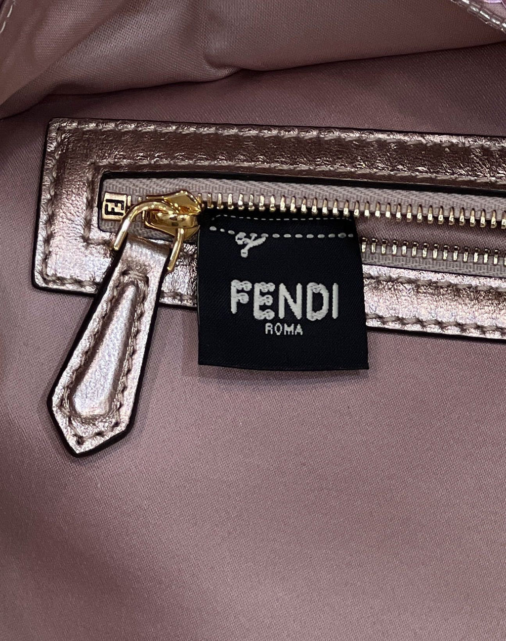 FENDI Sequin Baguette Underarm Bag