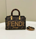 FENDI Iconic By The Way Mini Boston Handbag