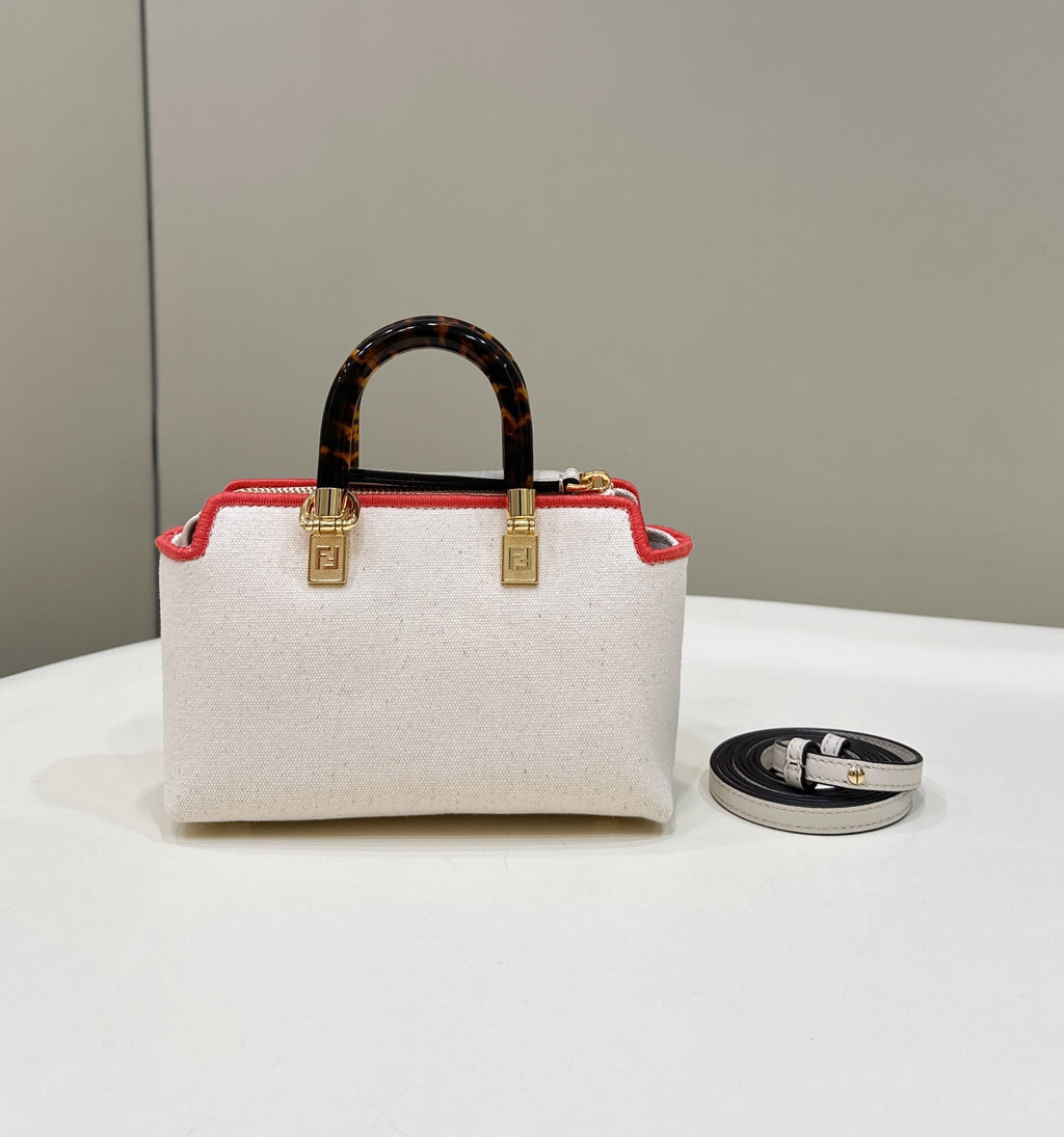 FENDI Iconic By The Way Mini Boston Handbag