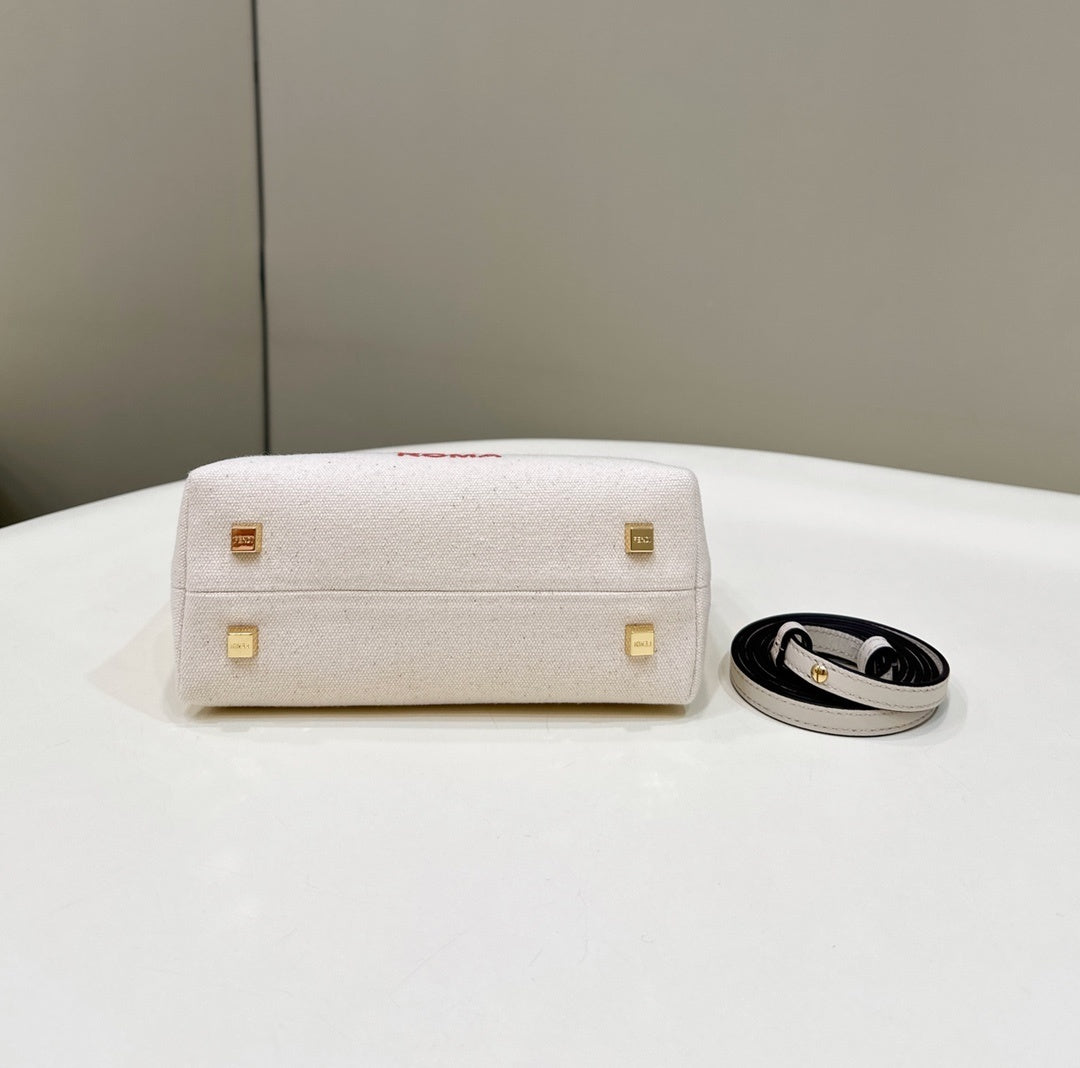 FENDI Iconic By The Way Mini Boston Handbag