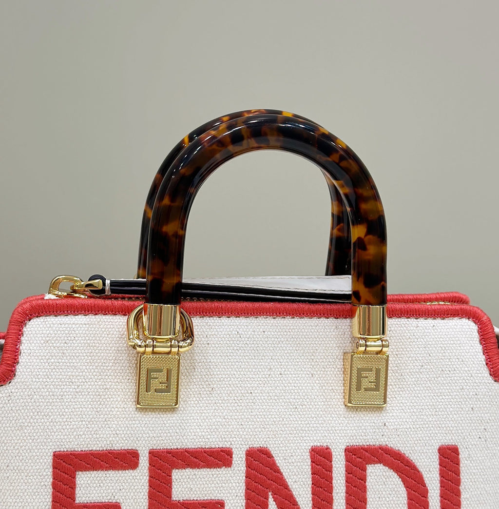 FENDI Iconic By The Way Mini Boston Handbag