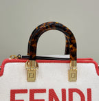 FENDI Iconic By The Way Mini Boston Handbag