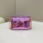 FENDI Mini Sequin Baguette Bag