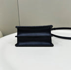 FENDI Peekaboo I See U Woven Leather Mini