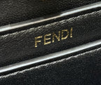 FENDI Peekaboo I See U Woven Leather Mini