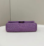 FENDI Micro-Beaded Baguette Underarm Bag