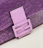 FENDI Micro-Beaded Baguette Underarm Bag