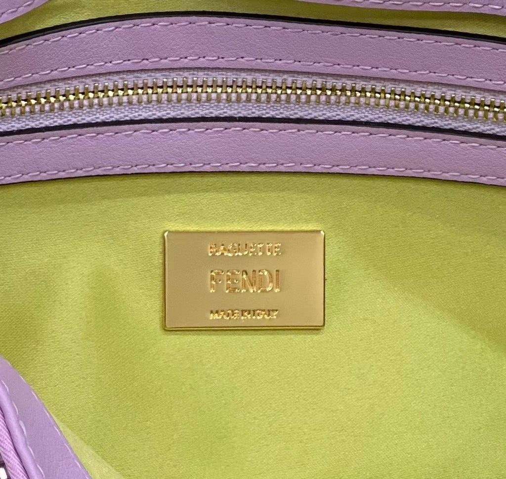 FENDI Micro-Beaded Baguette Underarm Bag