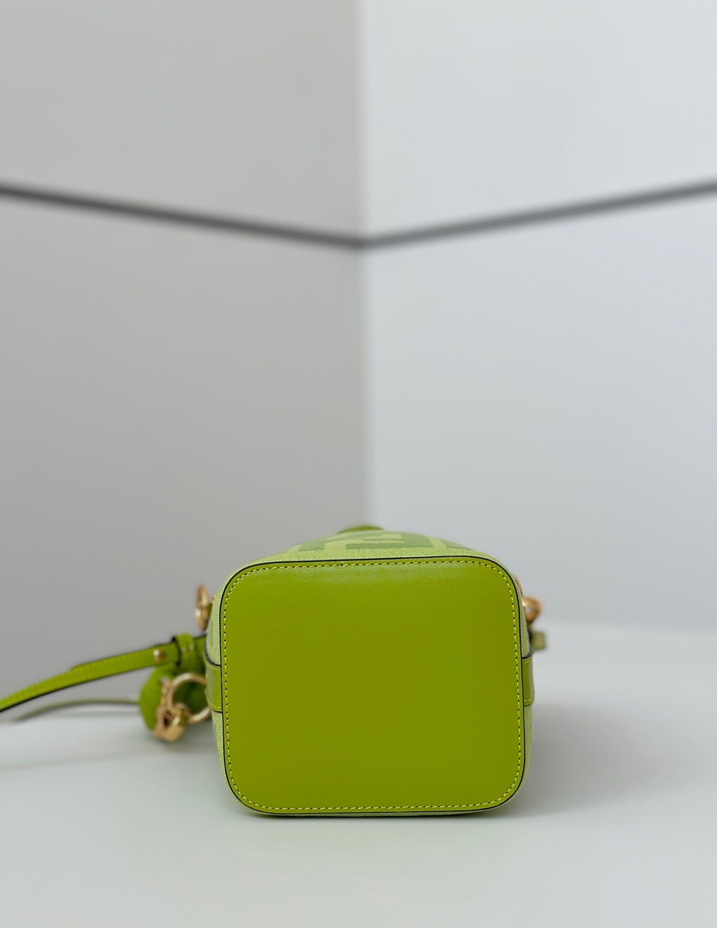 FENDI Mini Denim Bucket Bag