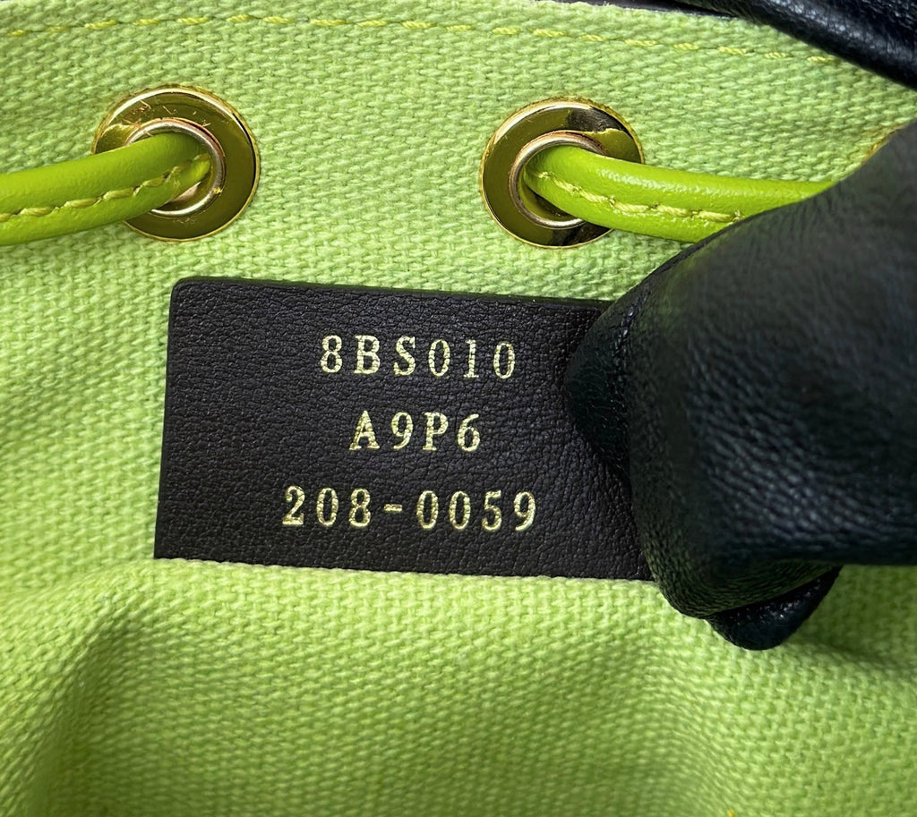 FENDI Mini Denim Bucket Bag