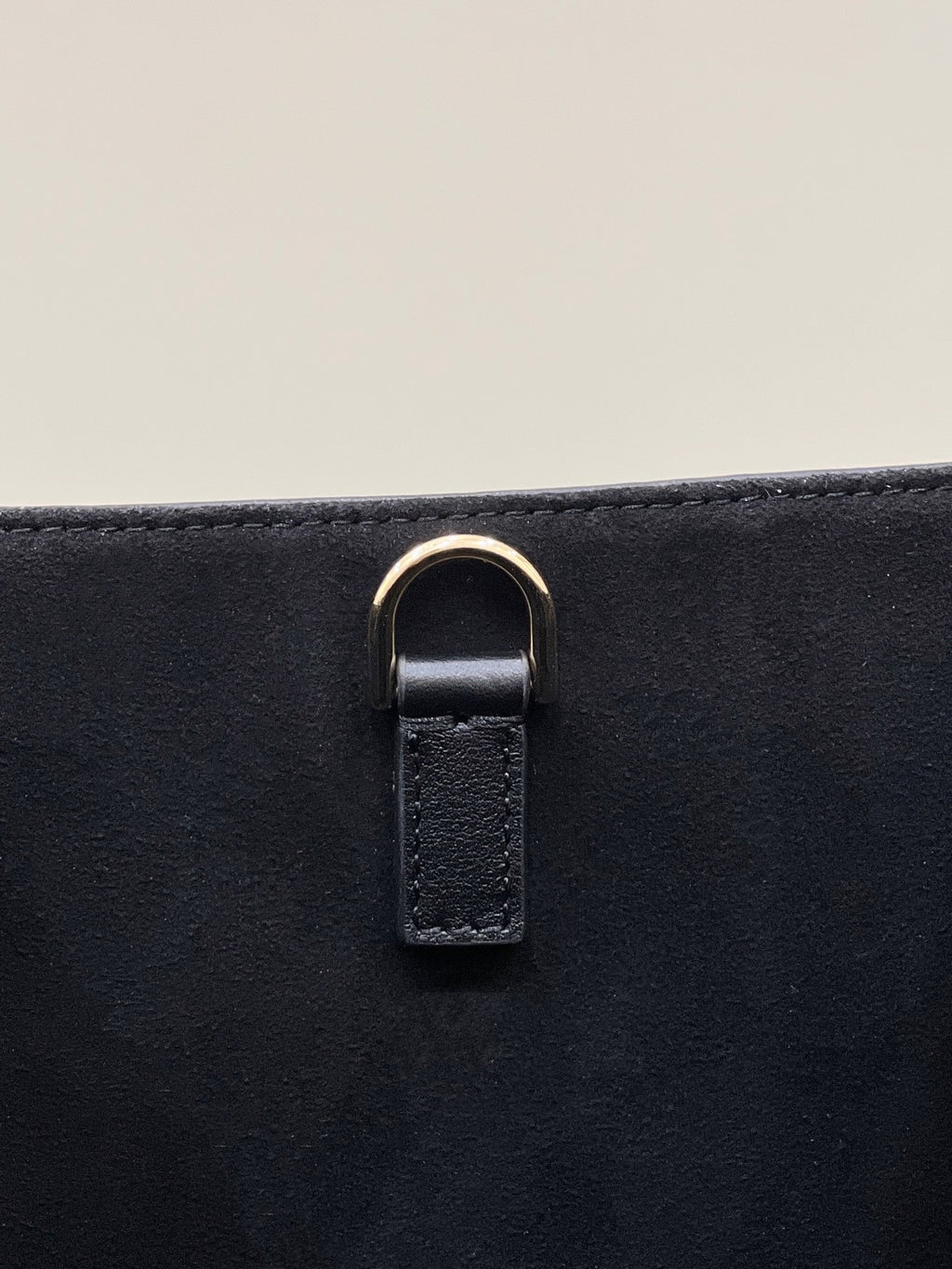 FENDI Embossed Leather Tote Bag
