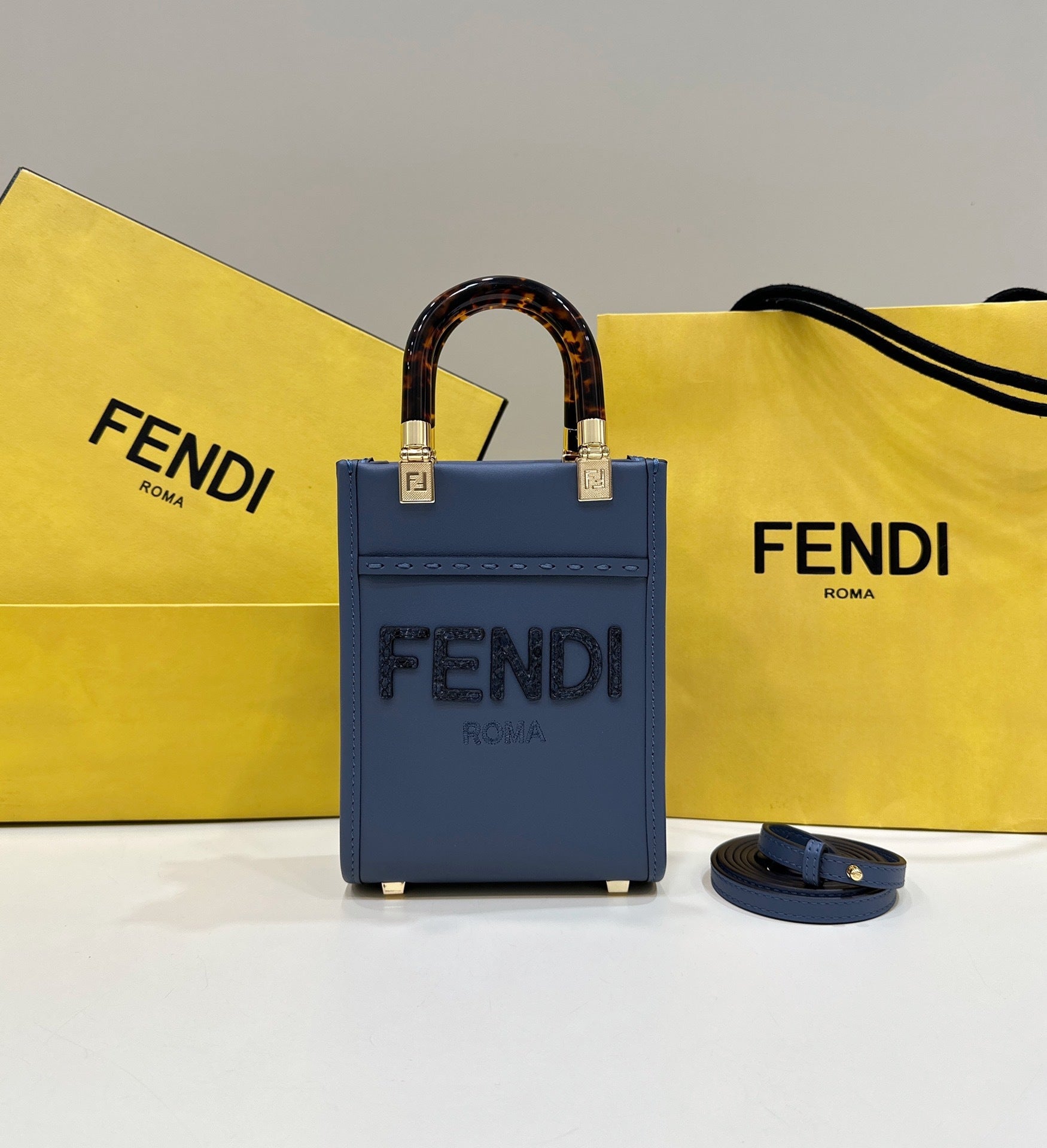 FENDI New Look Mini Box Bag