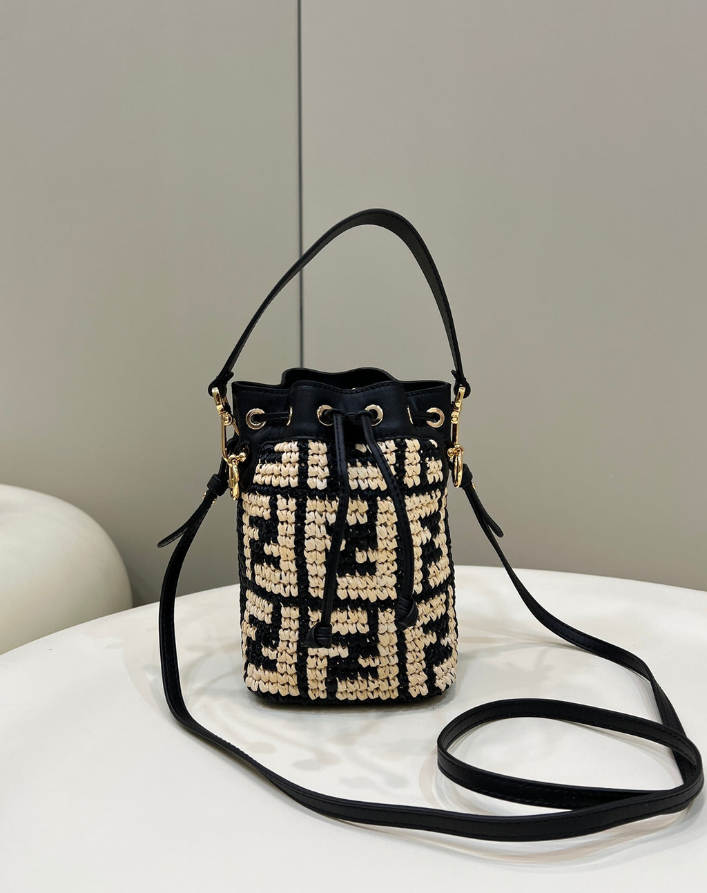 FENDI Mon Trésor Mini Bucket Bag