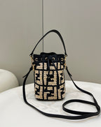 FENDI Mon Trésor Mini Bucket Bag
