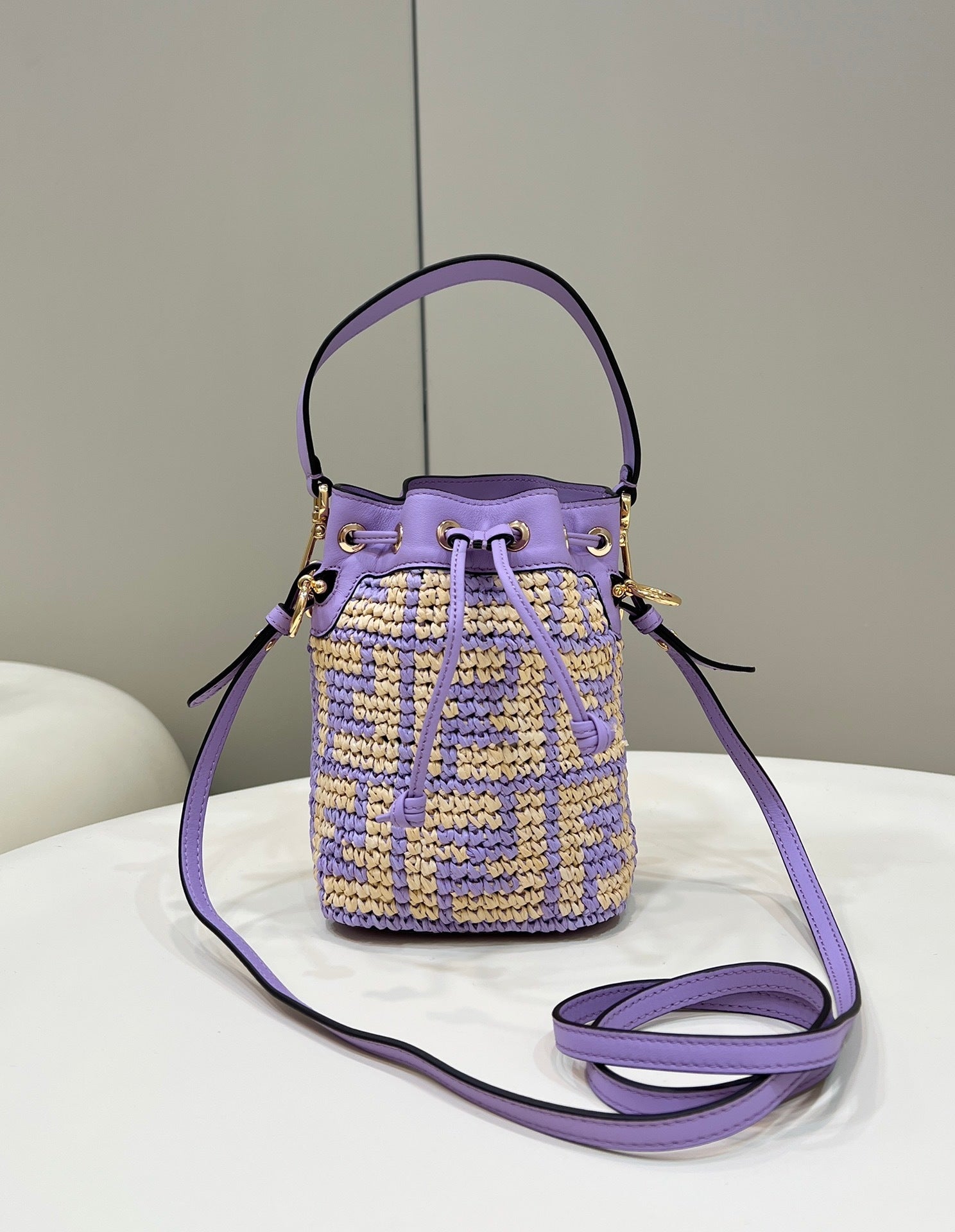 FENDI Mon Trésor Mini Bucket Bag