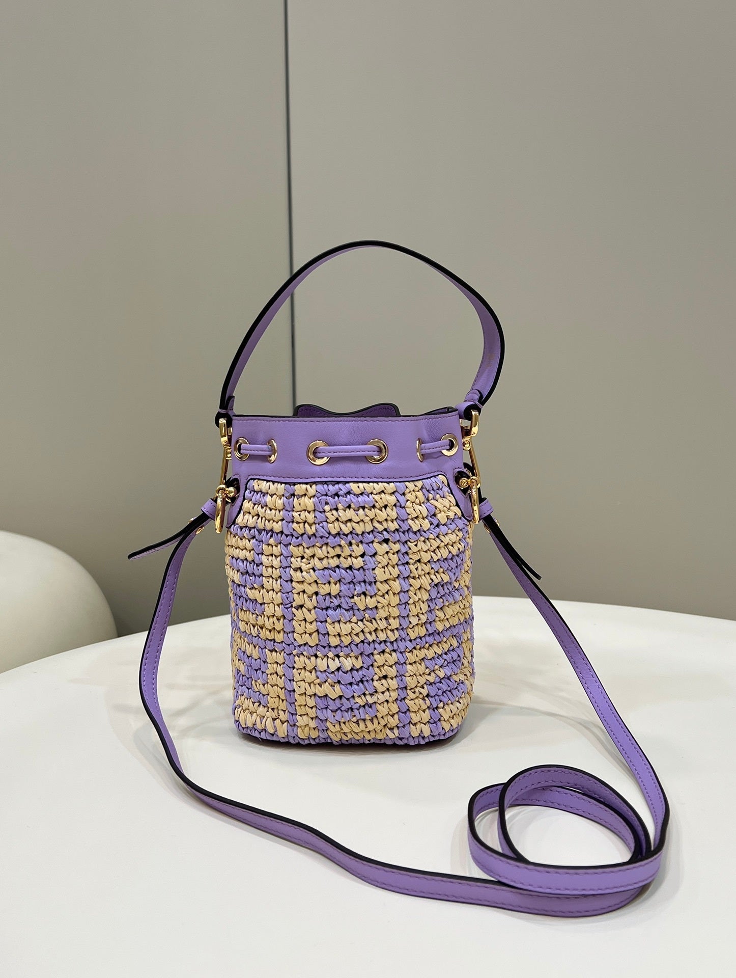 FENDI Mon Trésor Mini Bucket Bag