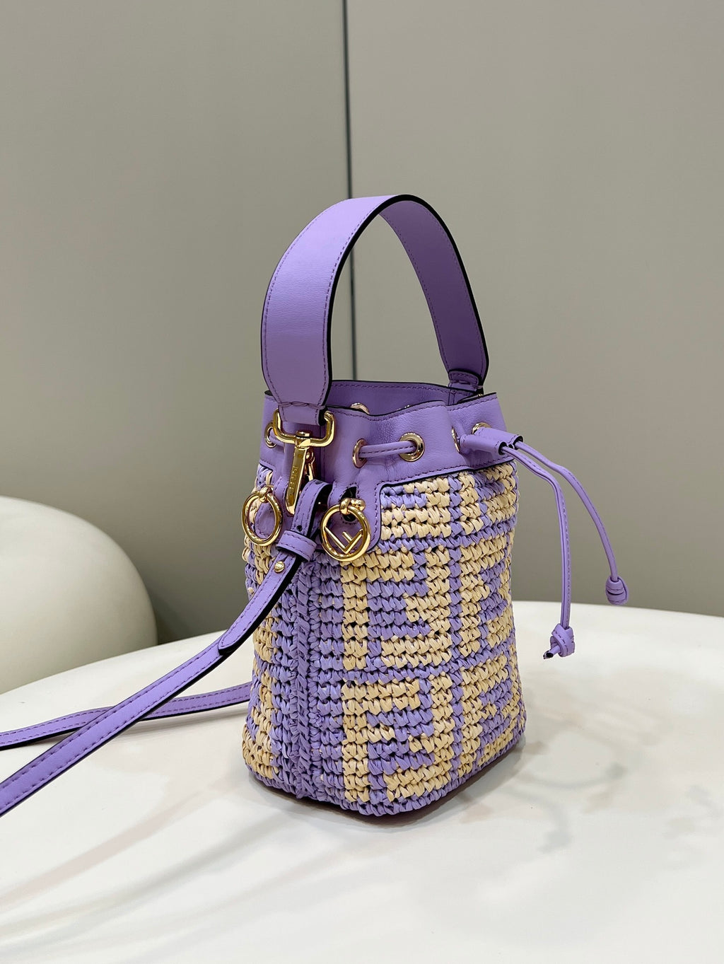FENDI Mon Trésor Mini Bucket Bag