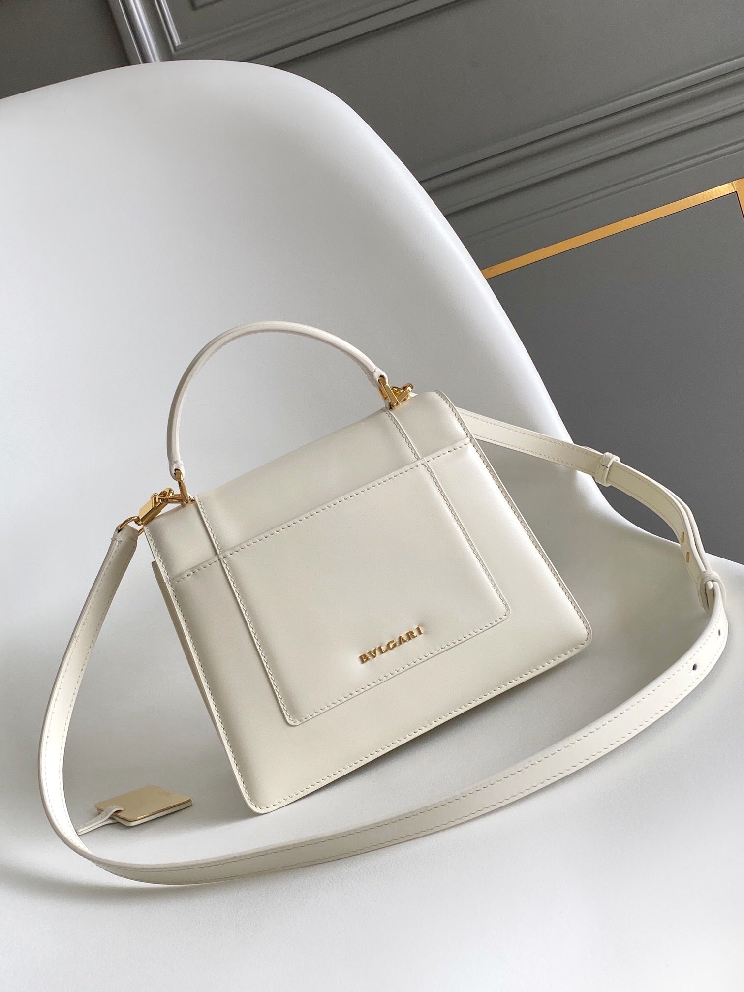 BVLGARI Serpenti Forever Medium Top Handle Bag