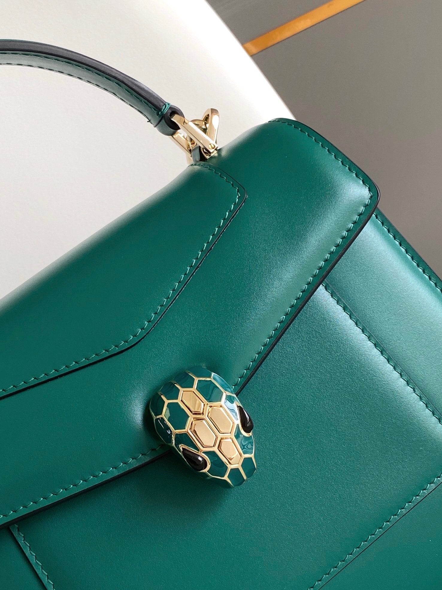 BVLGARI Serpenti Forever Medium Top Handle Bag