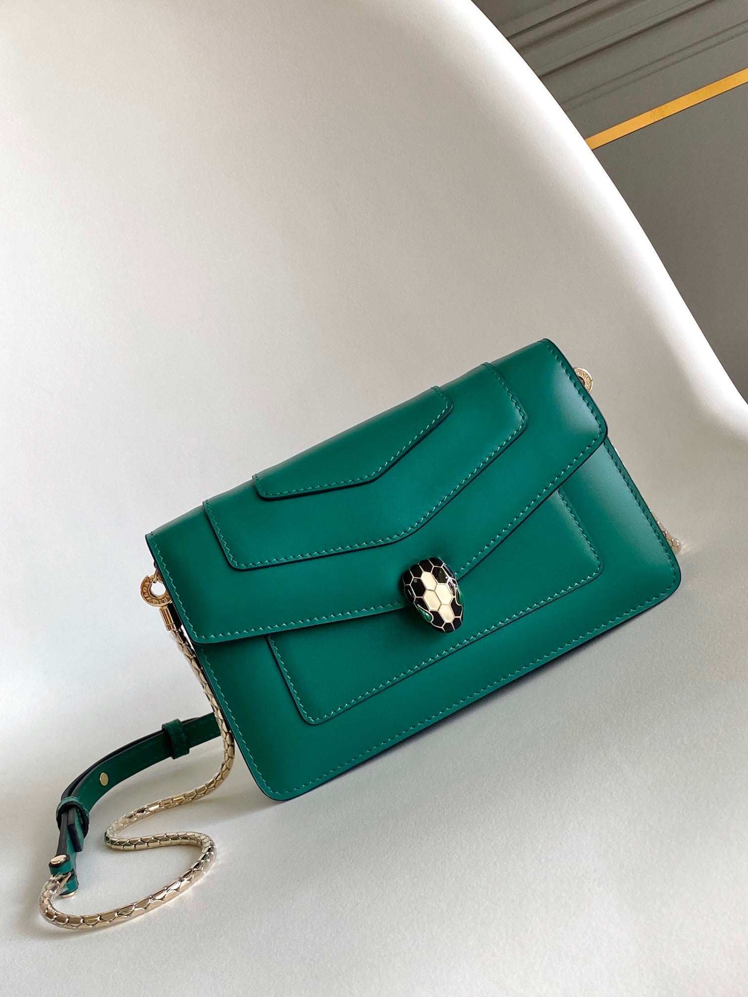 BVLGARI Serpenti Forever Chain Wallet