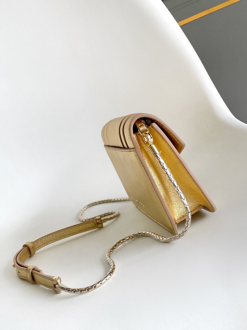 BVLGARI Serpenti Forever Chain Wallet