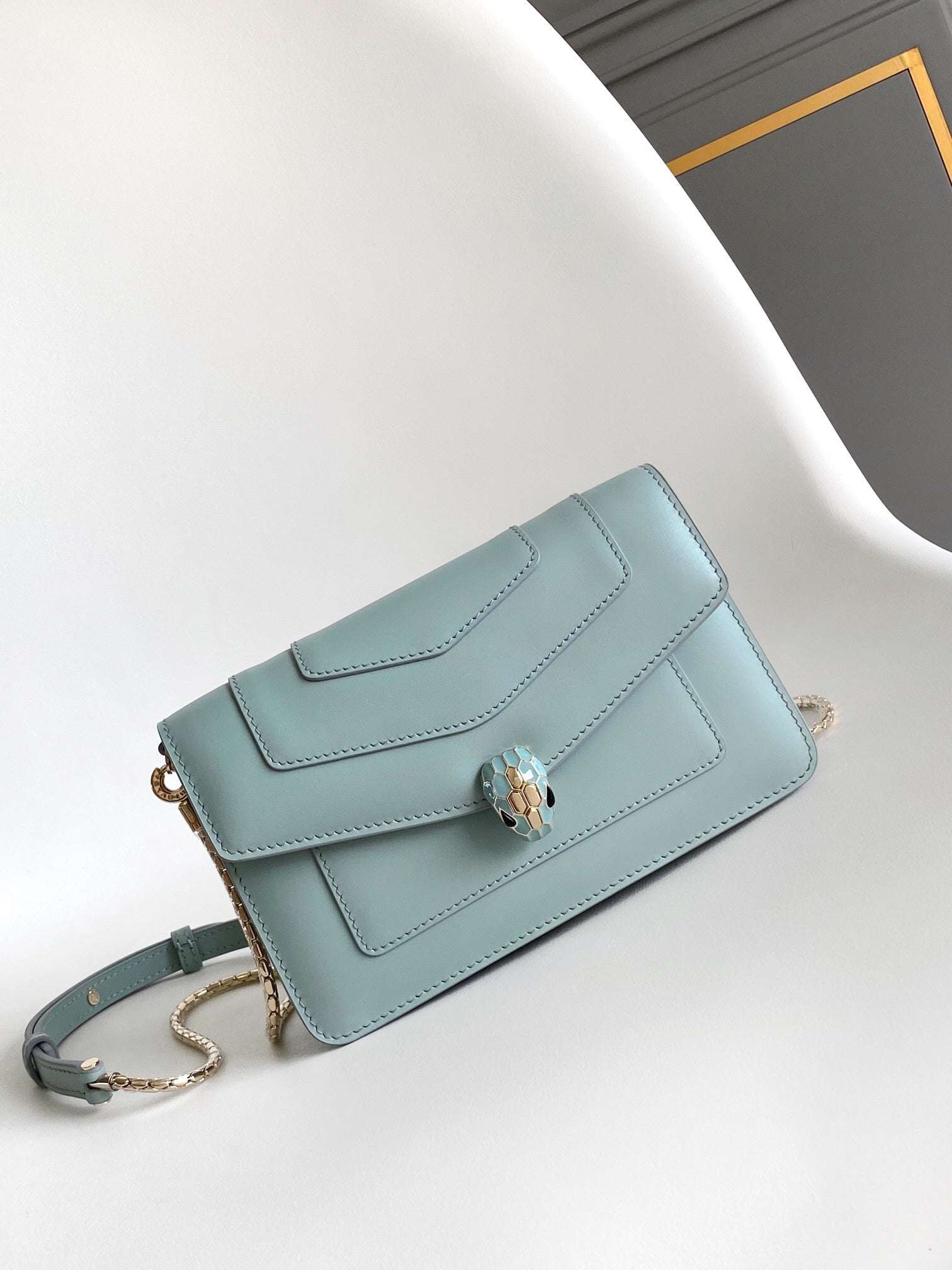 BVLGARI Serpenti Forever Chain Wallet