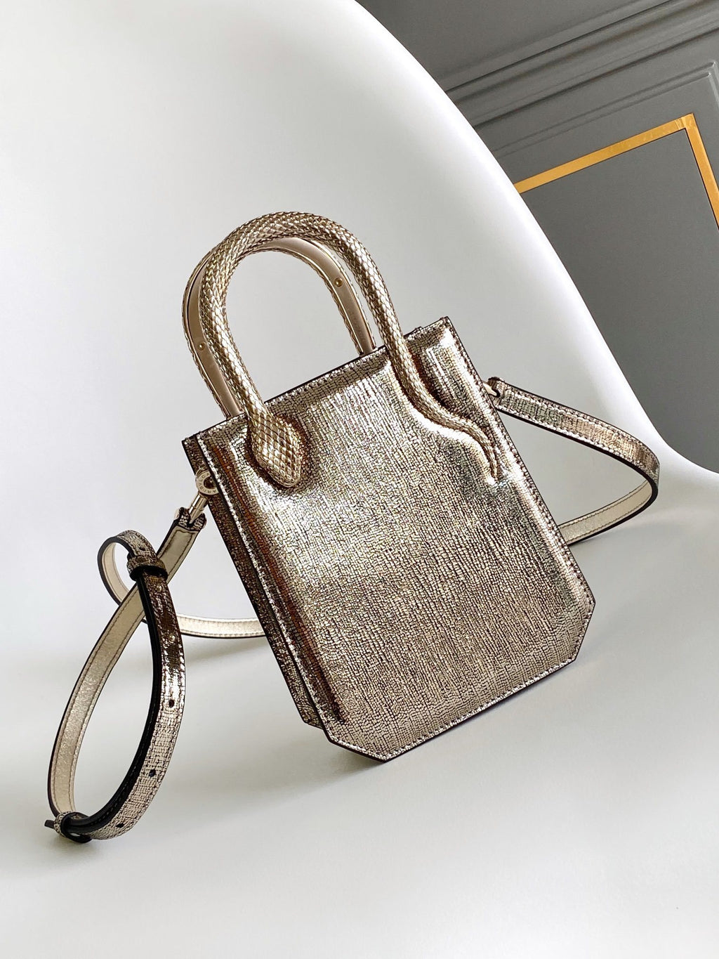 BVLGARI Serpentine Mini Tote Bag