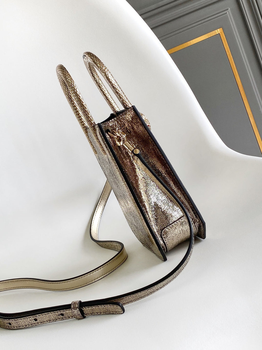 BVLGARI Serpentine Mini Tote Bag
