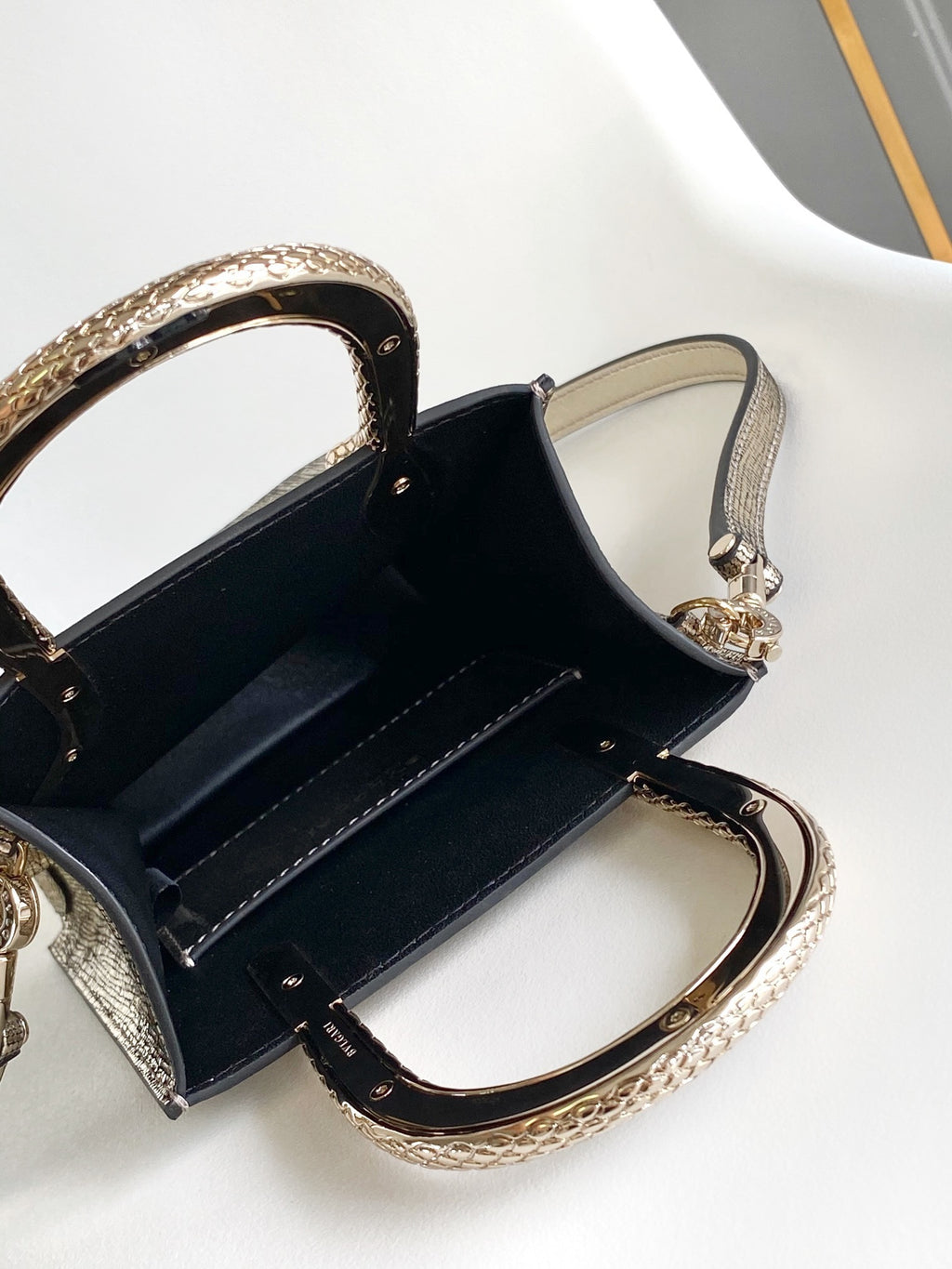 BVLGARI Serpentine Mini Tote Bag