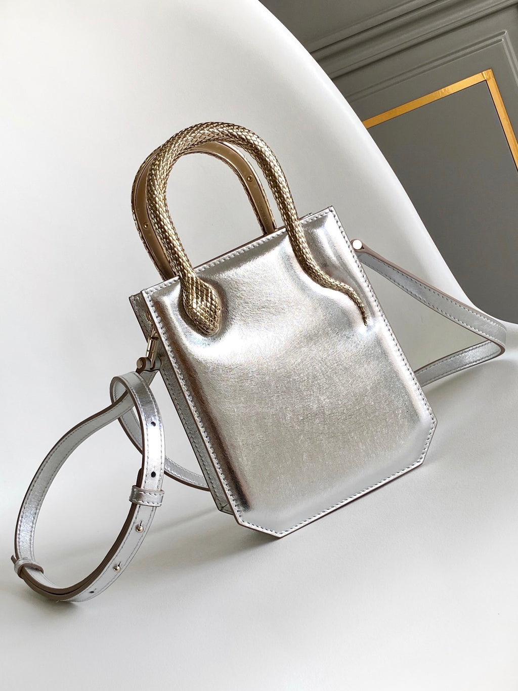 BVLGARI Serpentine Mini Tote Bag