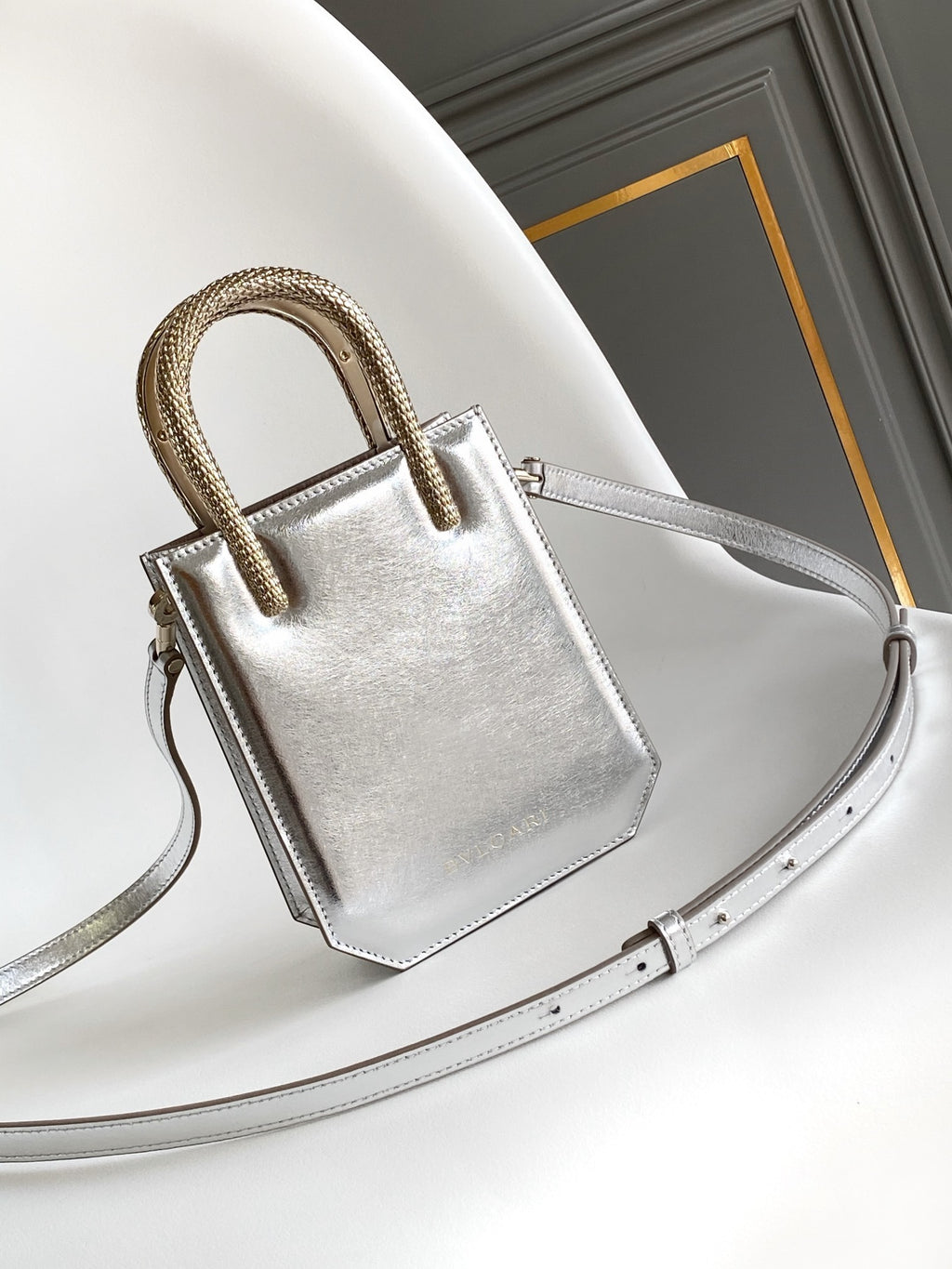 BVLGARI Serpentine Mini Tote Bag
