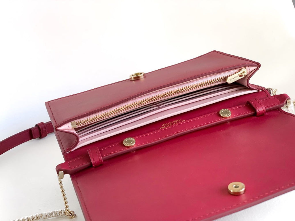 BVLGARI Logo Chain Wallet