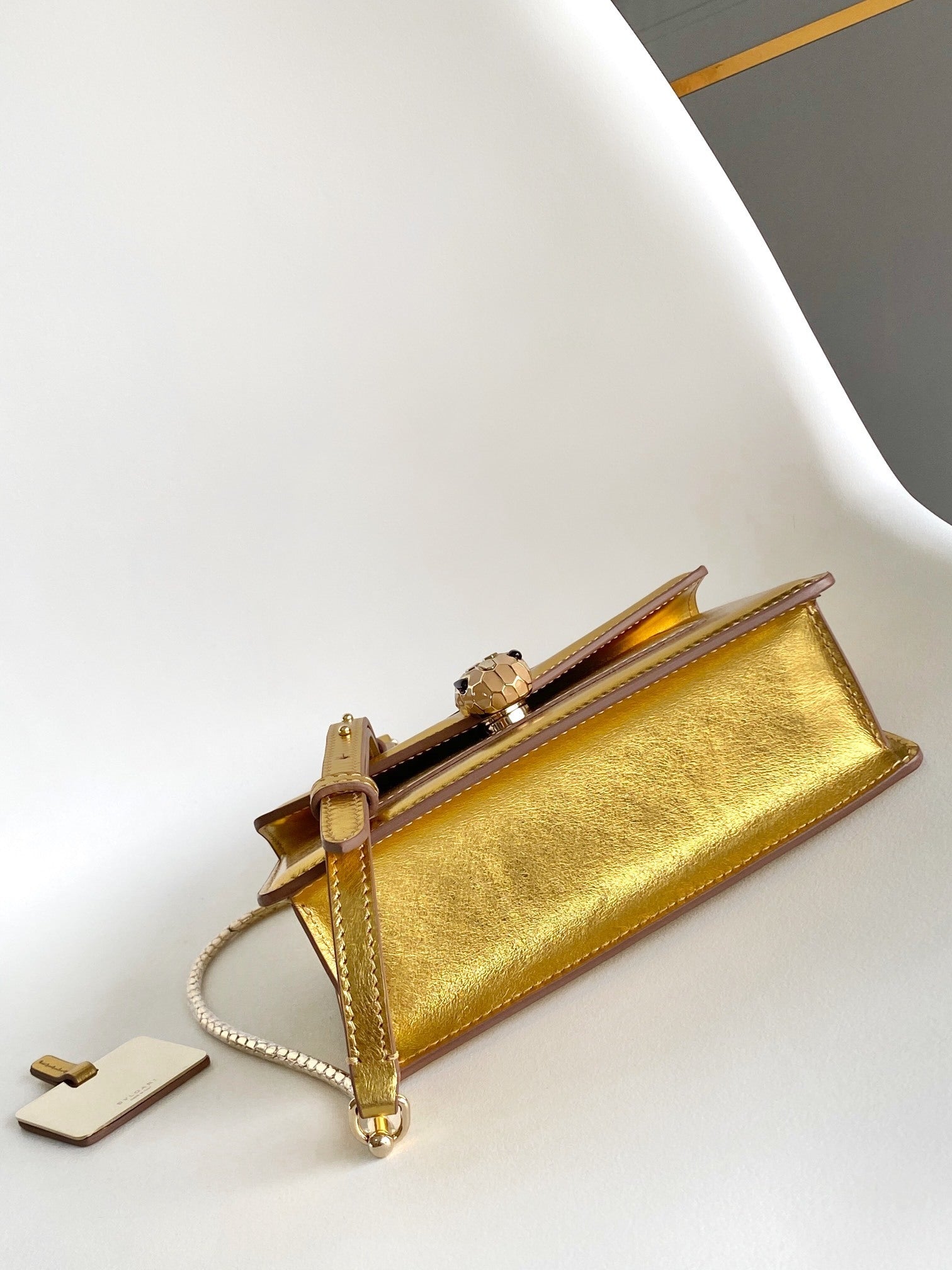 BVLGARI Serpenti Forever Mini Top Handle Bag