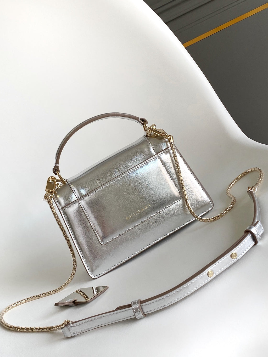BVLGARI Serpenti Forever Mini Top Handle Bag