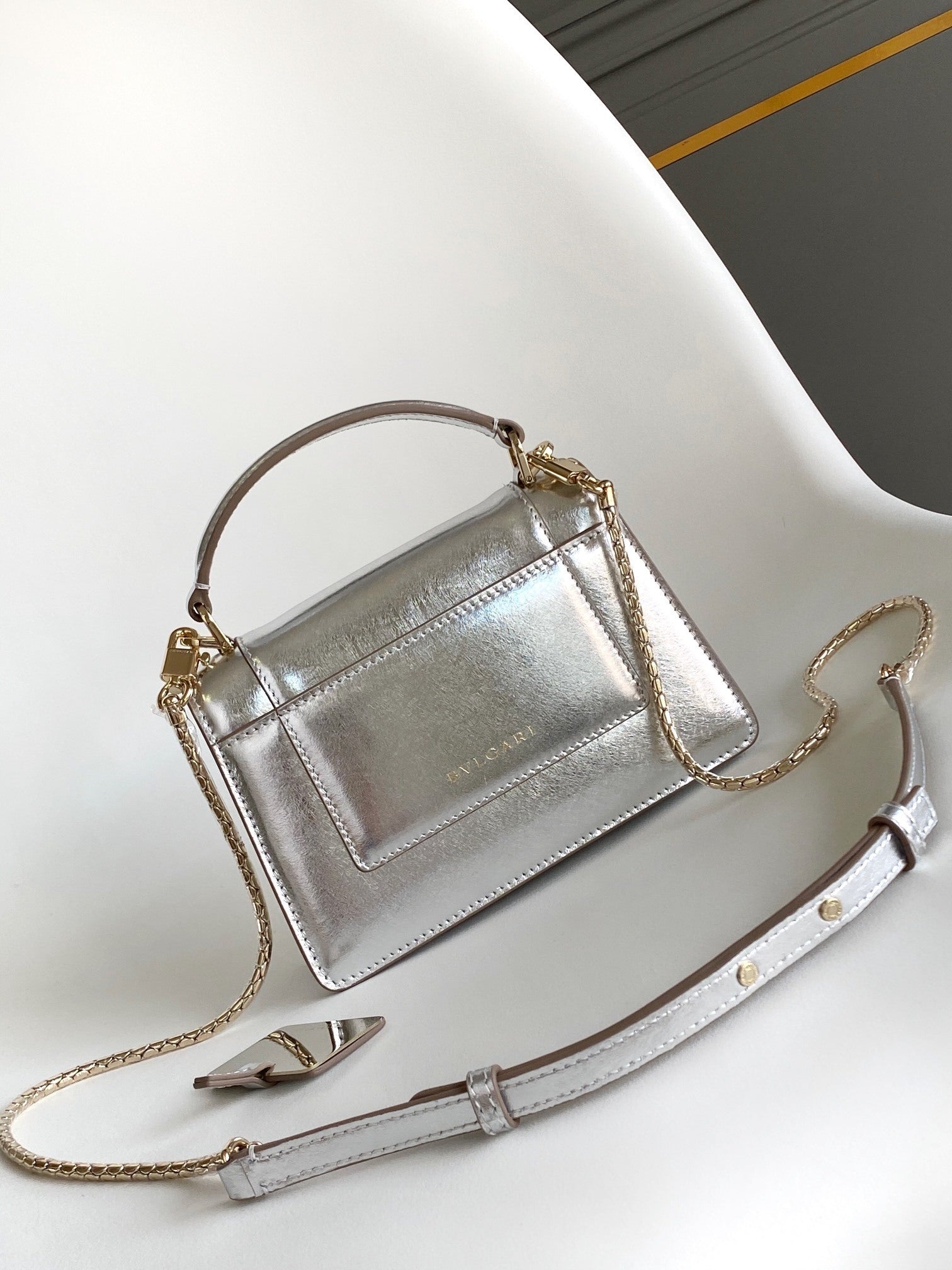 BVLGARI Serpenti Forever Mini Top Handle Bag