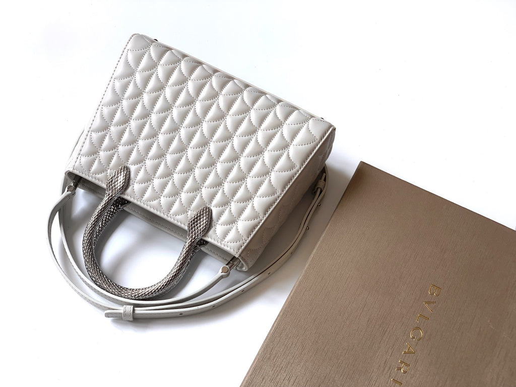 BVLGARI Serpentine Duo Evening Tote Bag
