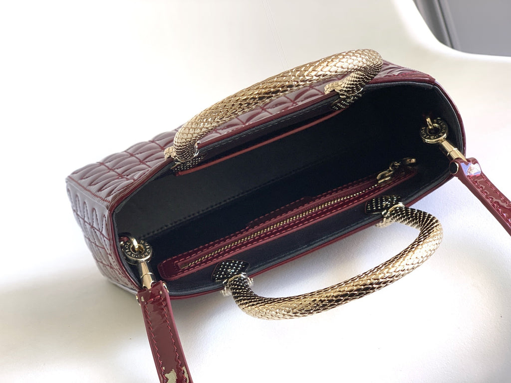 BVLGARI Serpentine Duo Evening Tote Bag