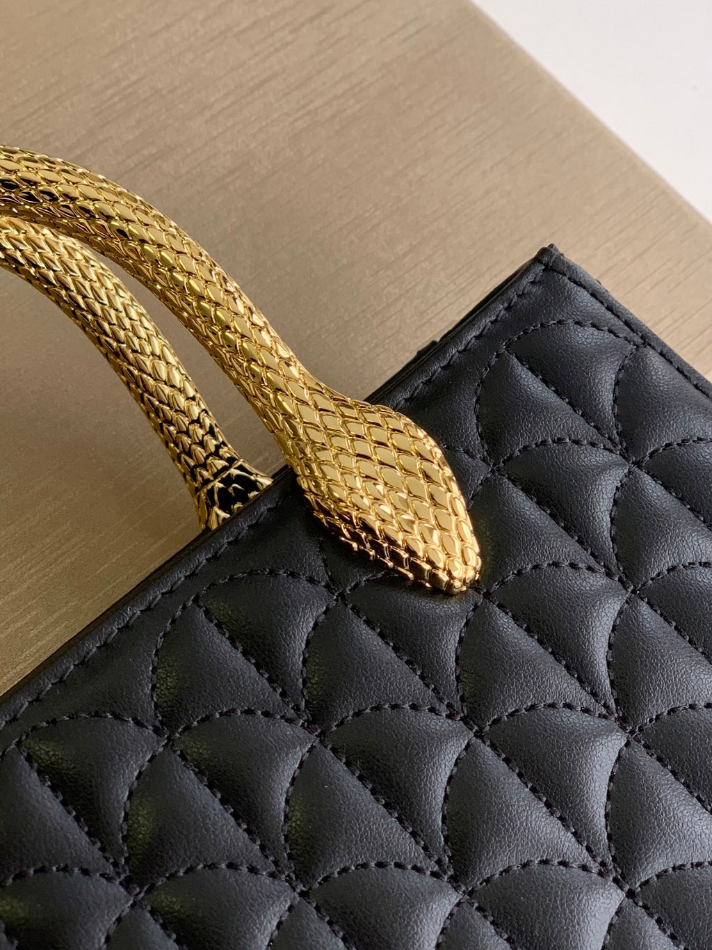 BVLGARI Serpentine Duo Evening Tote Bag