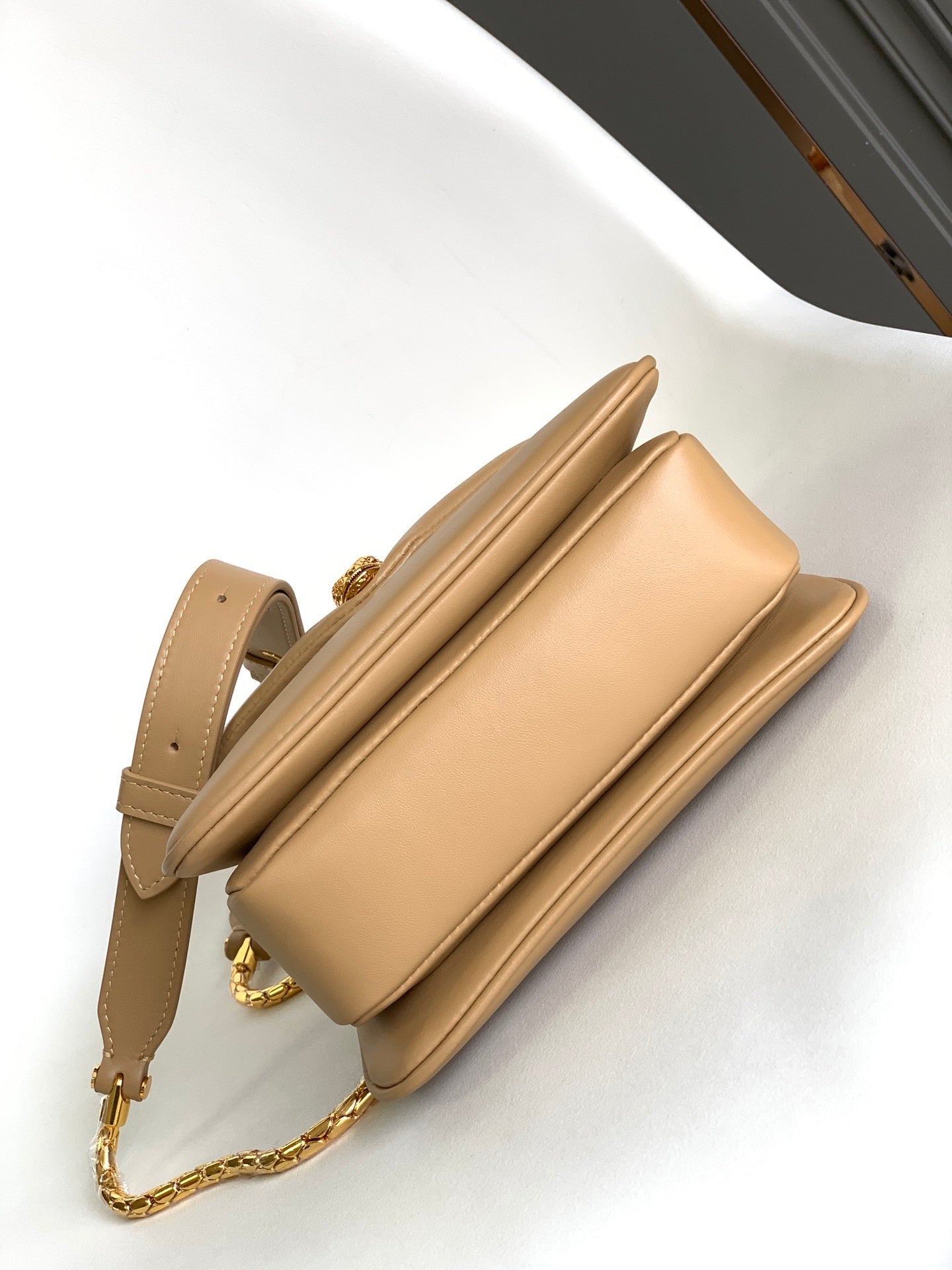 BVLGARI Serpenti Reverse Small Top Handle Bag