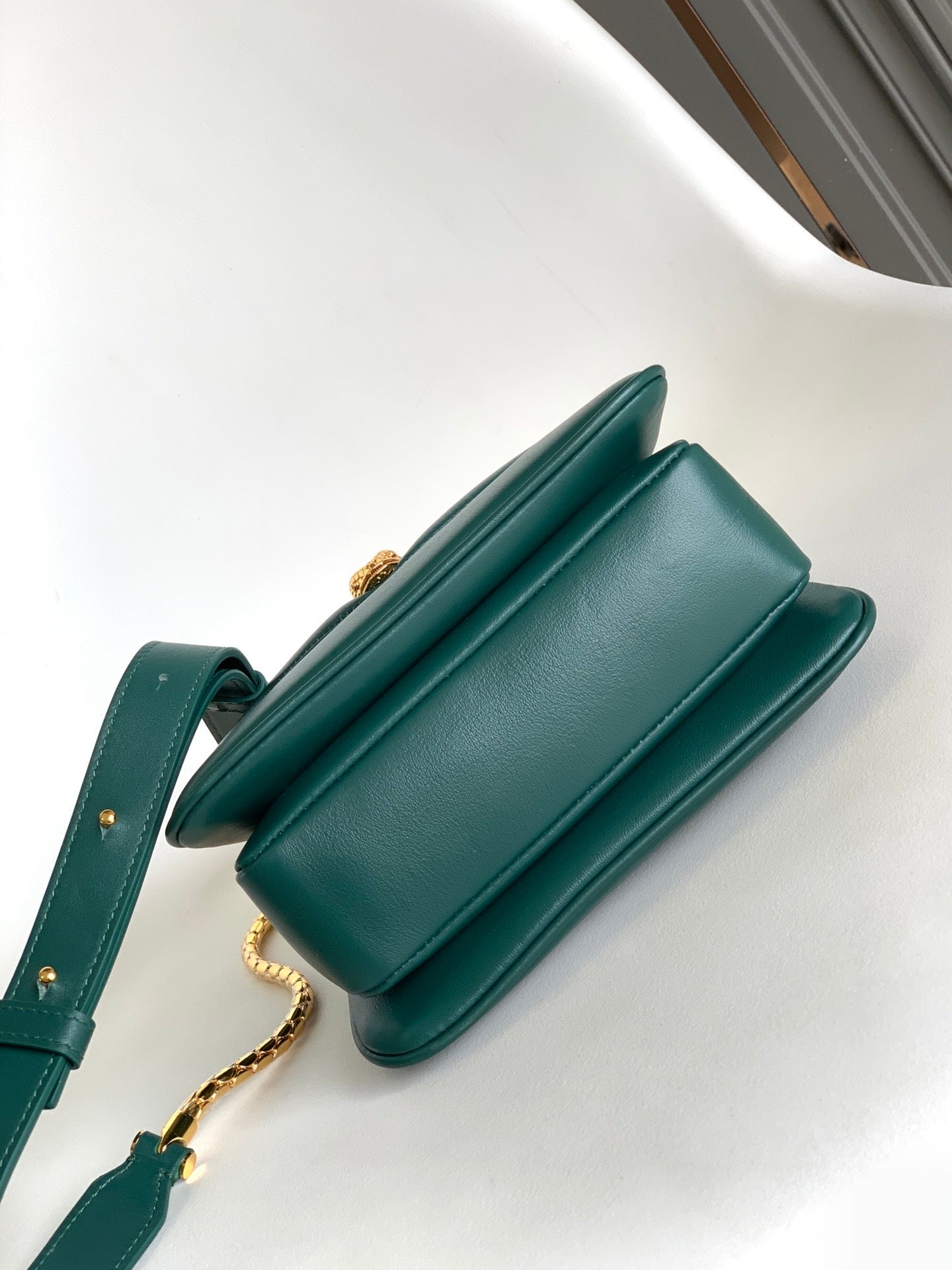 BVLGARI Serpenti Reverse Small Top Handle Bag