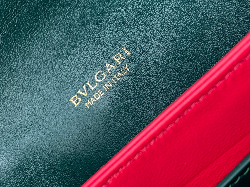 BVLGARI Serpenti Reverse Small Top Handle Bag