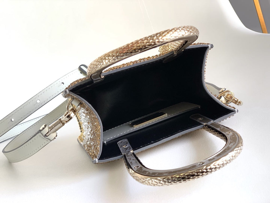 BVLGARI Serpentine Mini Tote Bag
