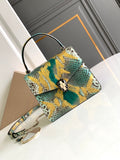 BVLGARI Serpenti Forever Small Top Handle Bag
