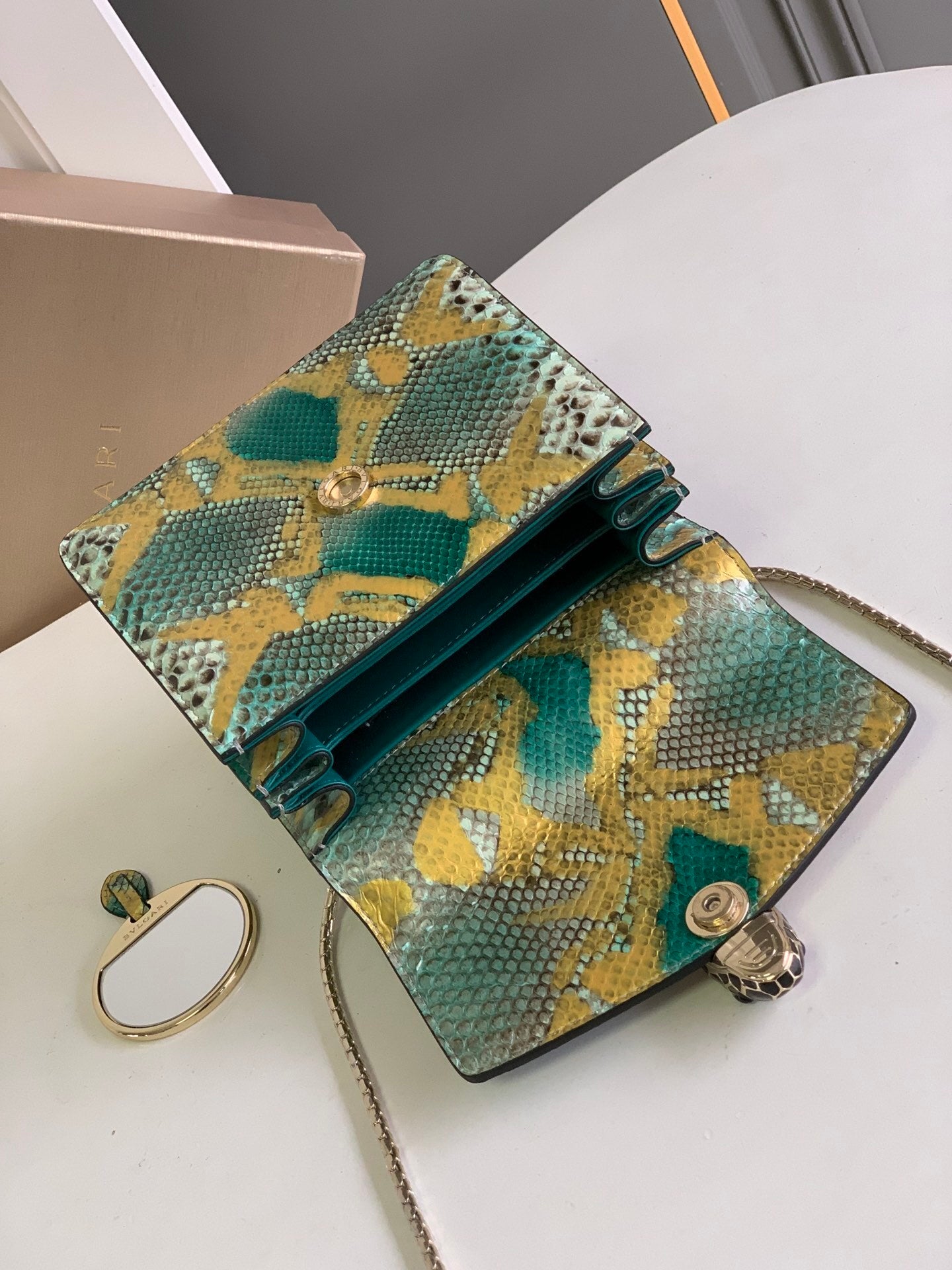 BVLGARI Serpenti Forever Small Top Handle Bag