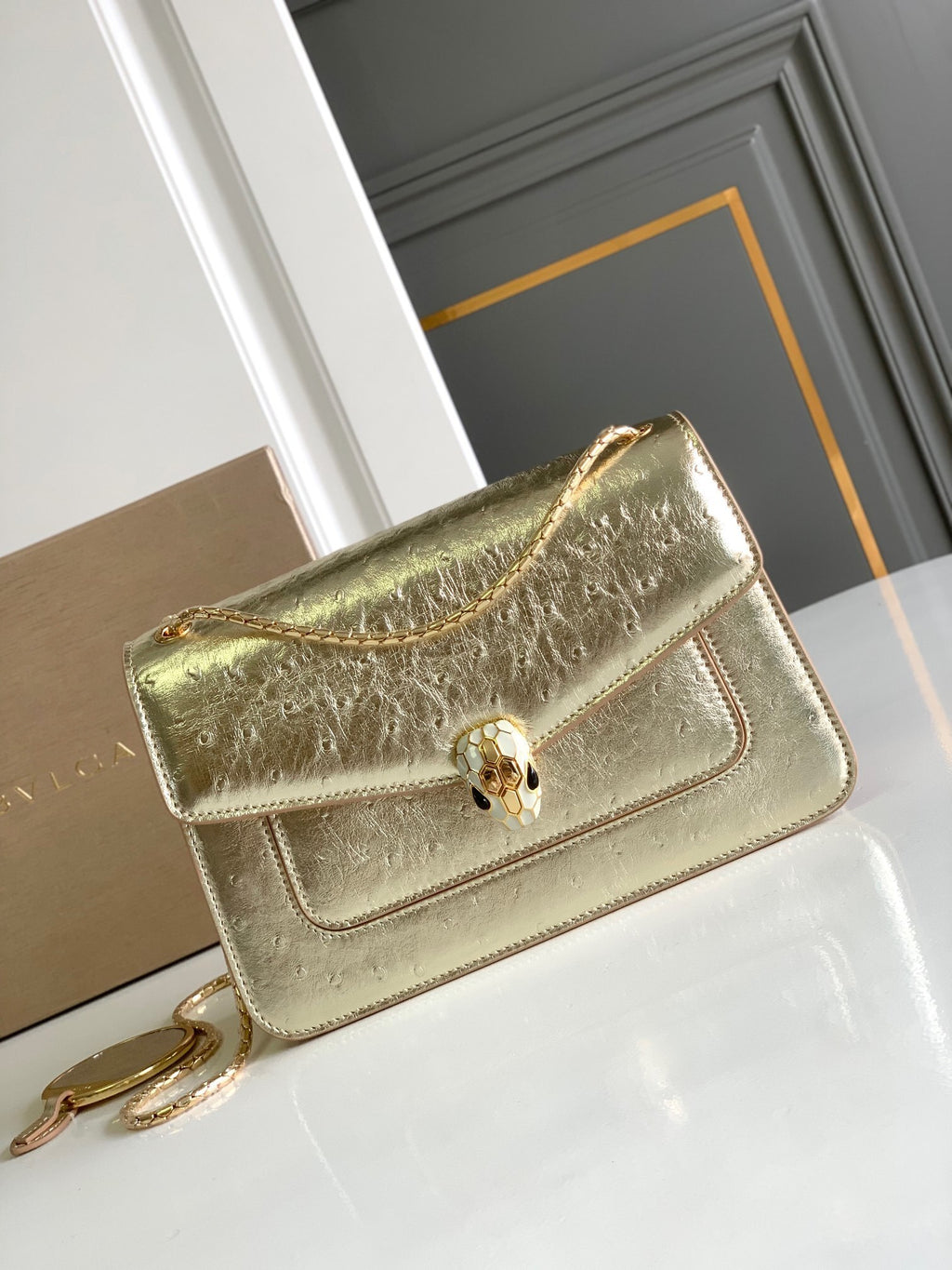 BVLGARI Serpenti Forever Medium Shoulder Bag