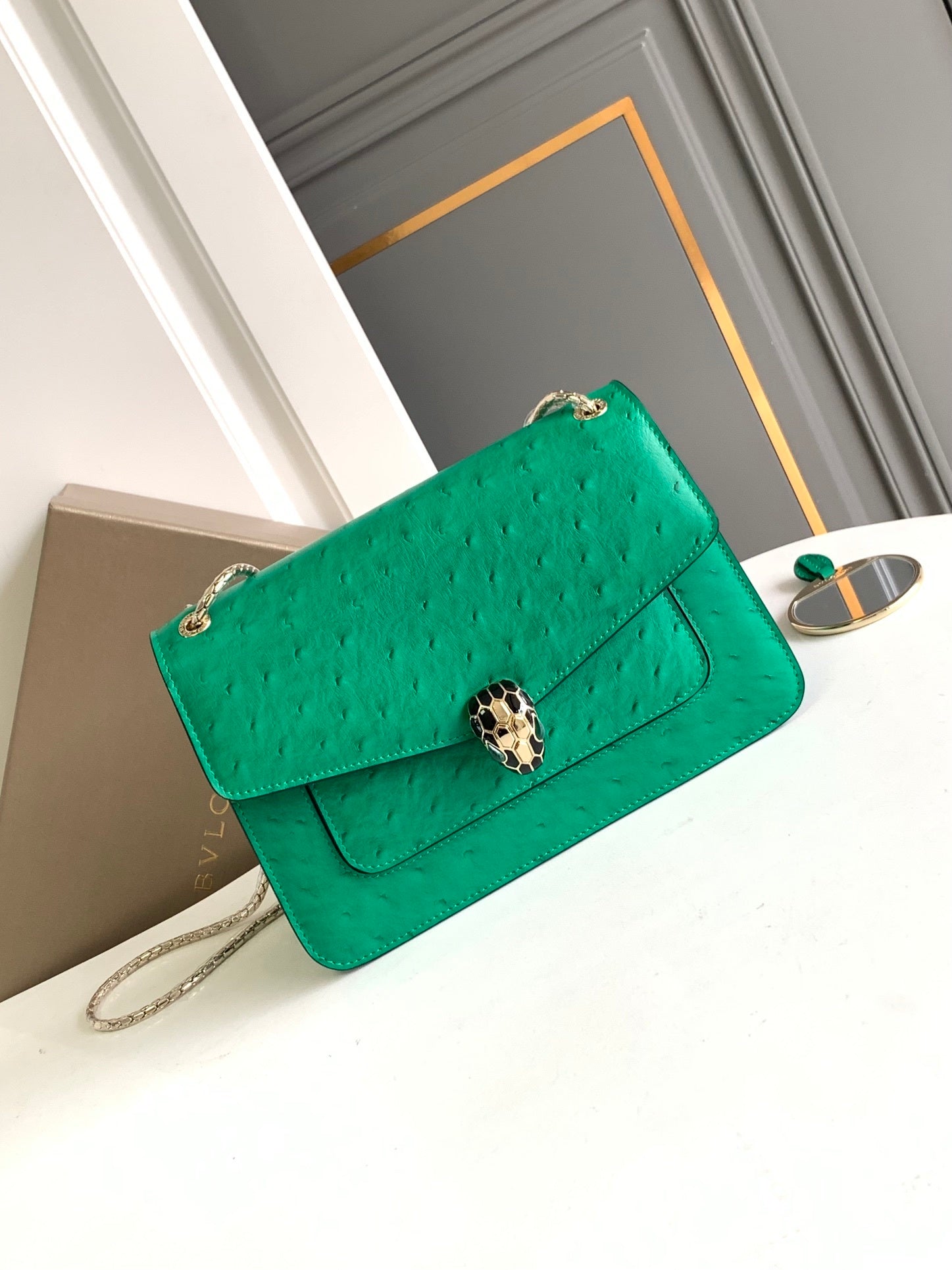 BVLGARI Serpenti Forever Medium Shoulder Bag